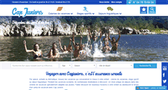 Desktop Screenshot of capjuniors.com